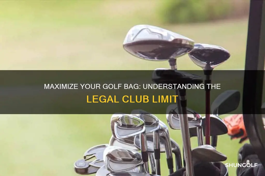 how many golf clubs are you allowed to carry