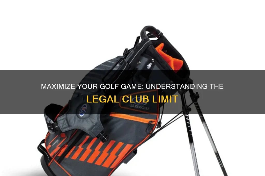 how many golf clubs are you aloud in your bag