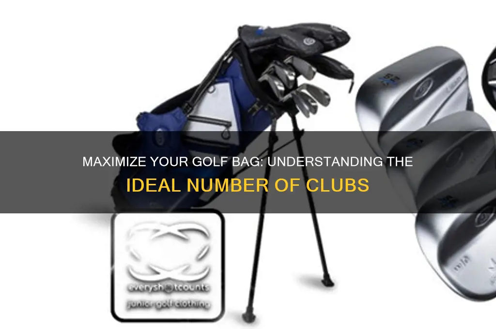 how many golf clubs can a golfer carry