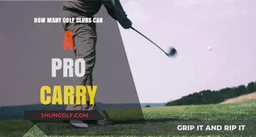 Pro Golfer's Club Limit: Understanding the Maximum Allowed on Tour