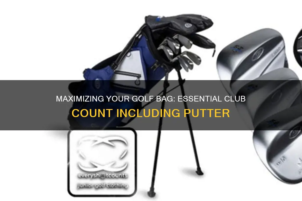 how many golf clubs in a bag including putter