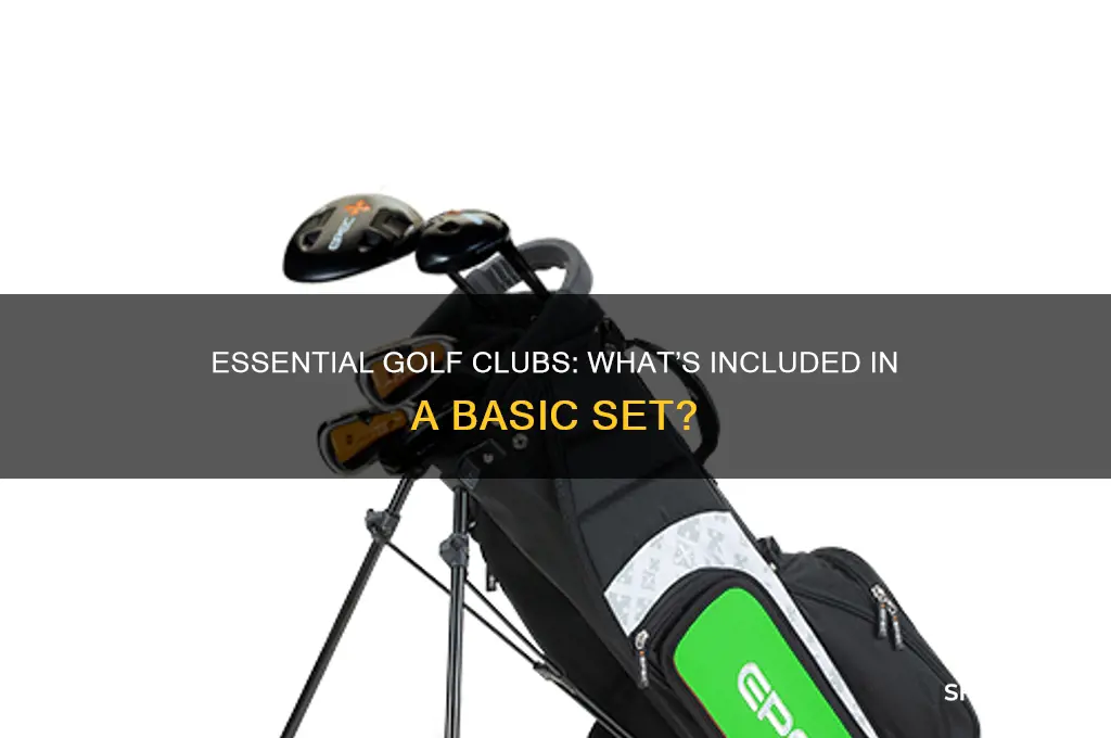 how many golf clubs in a basic set