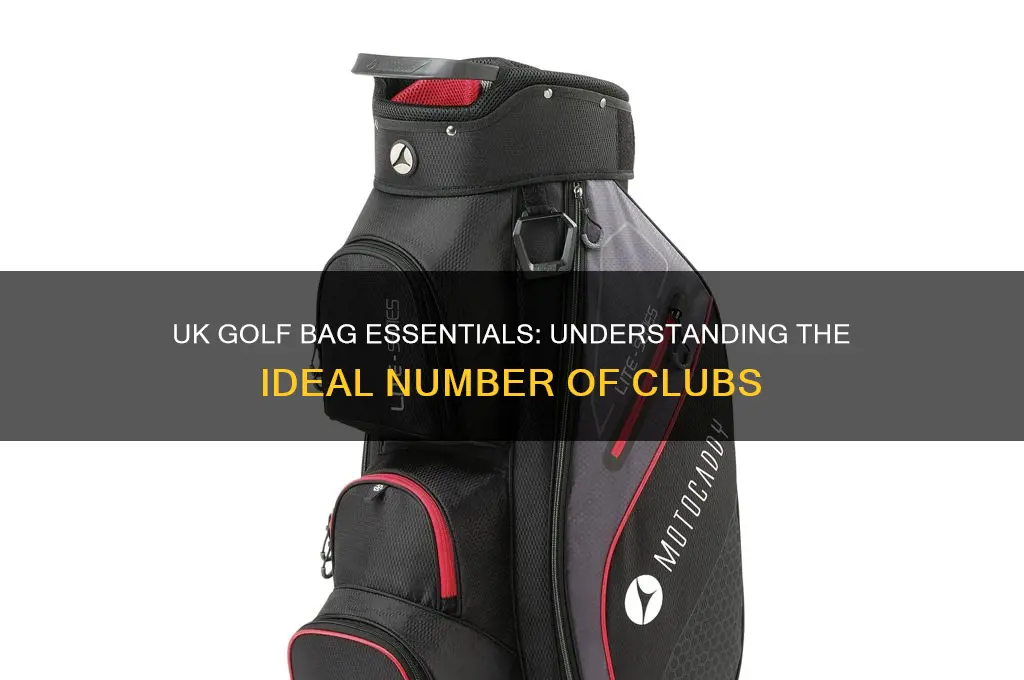 how many golf clubs in bag uk