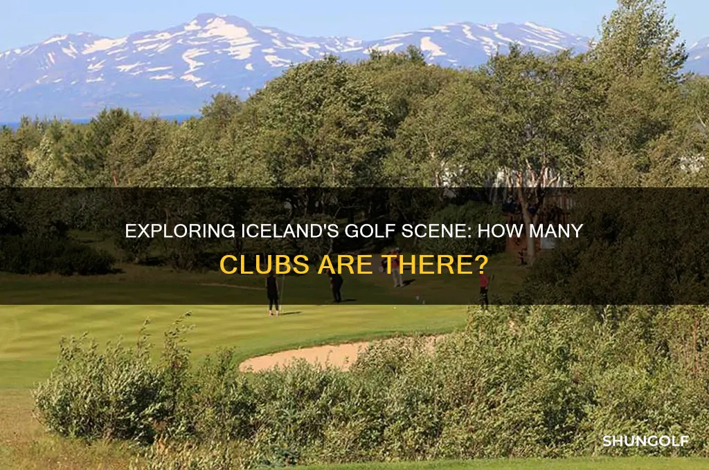 how many golf clubs in iceland