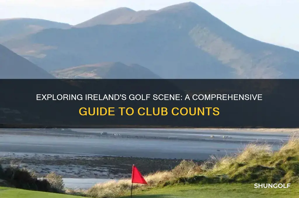 how many golf clubs in ireland