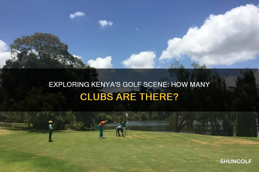 how many golf clubs in kenya
