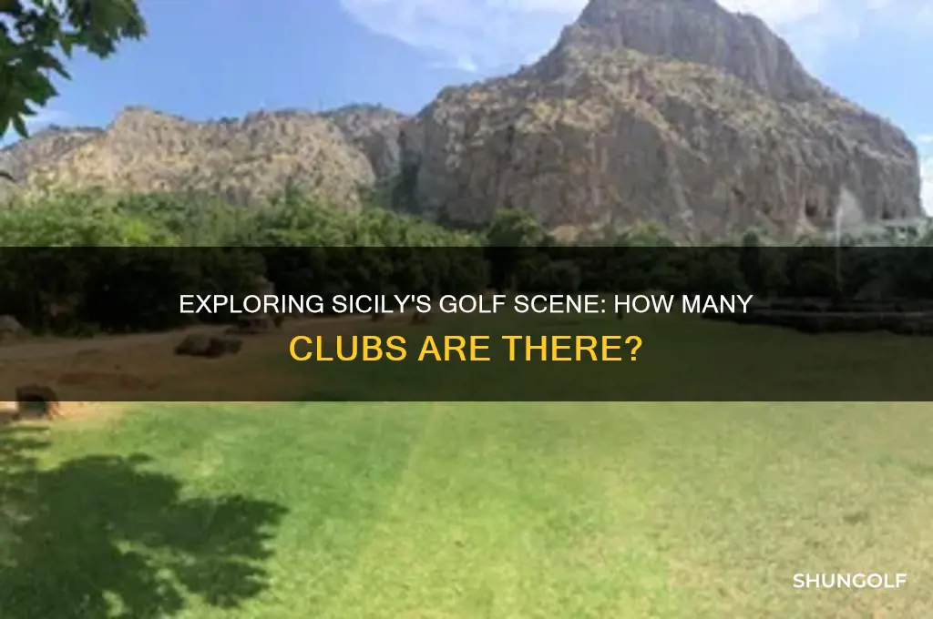 how many golf clubs in sicily