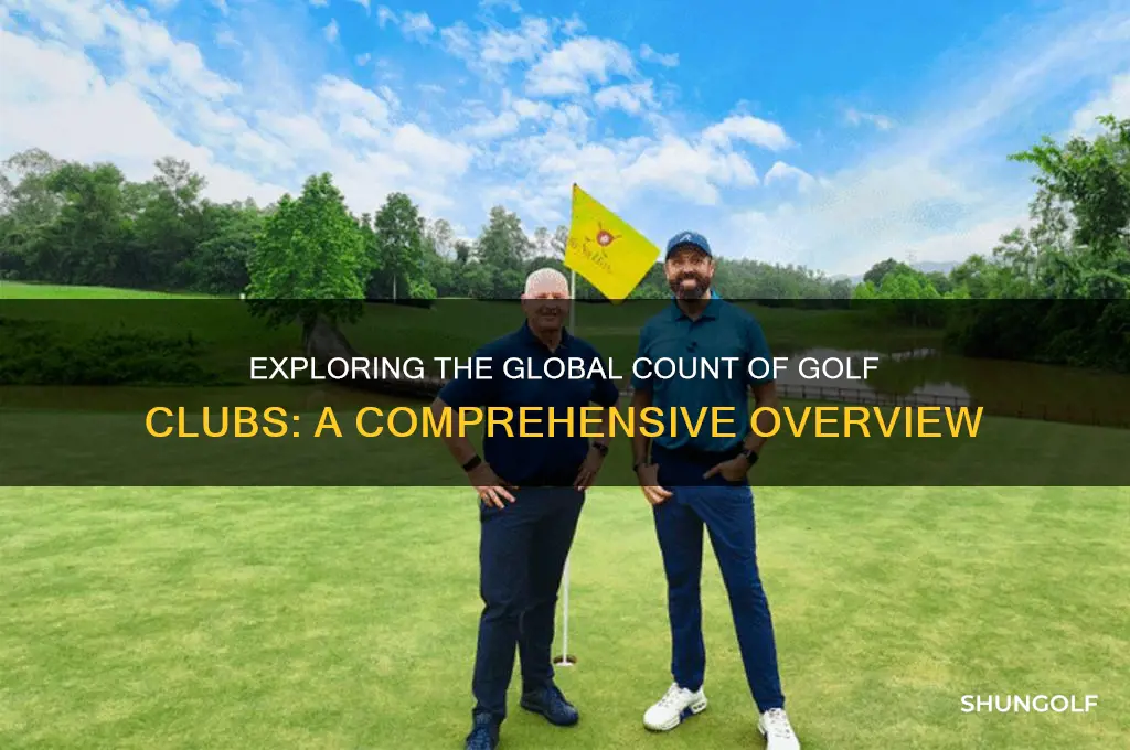 how many golf clubs in the world