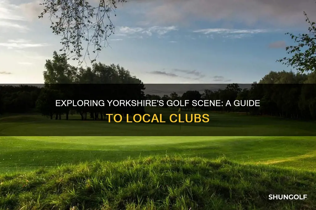 how many golf clubs in yorkshire