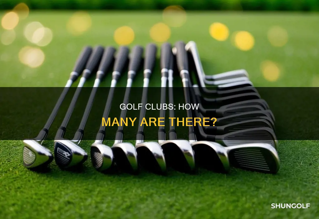 how many golf clus are there