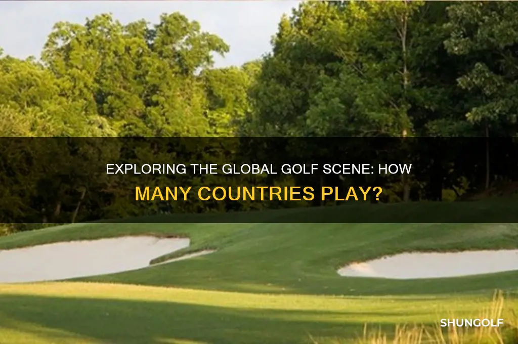 how many golf country in the world