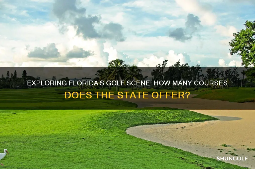 how many golf course are in florida
