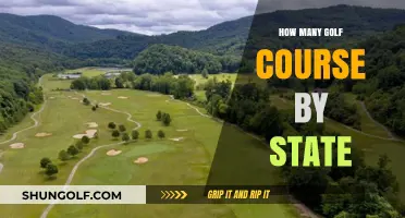 Exploring the Number of Golf Courses in Each U.S. State