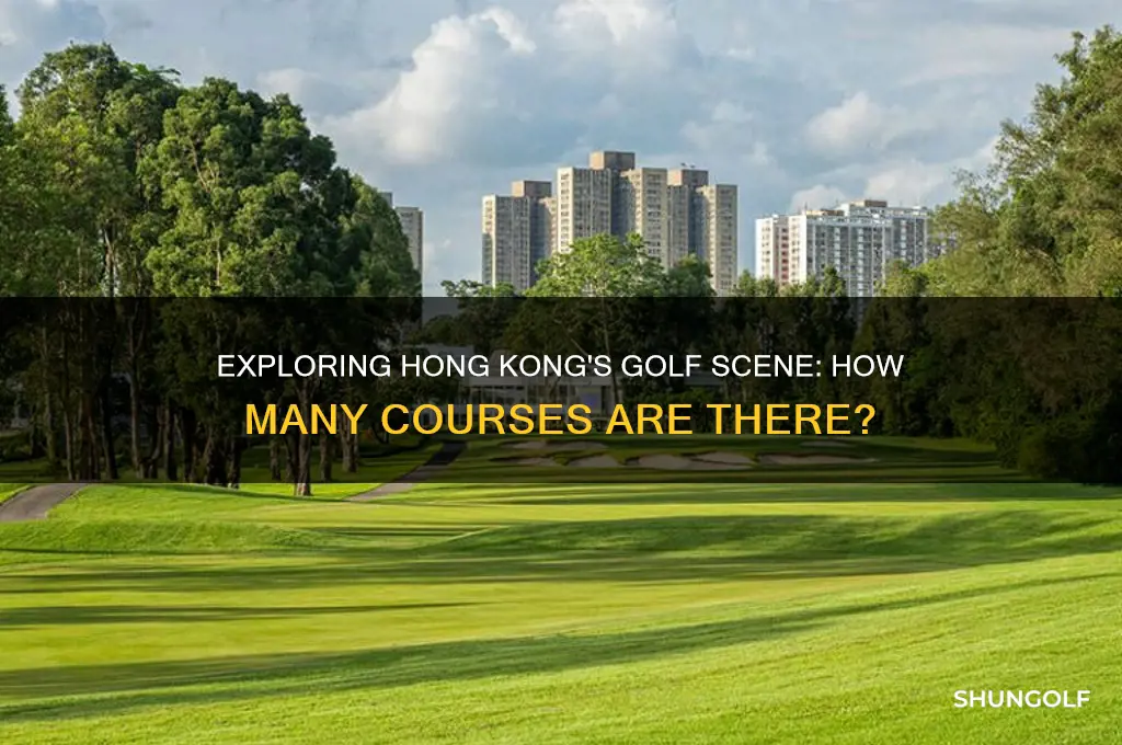 how many golf course in hk