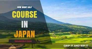 Exploring Japan's Golf Scene: A Comprehensive Count of Courses