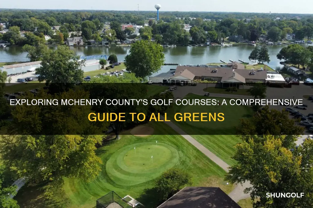 how many golf course in mchenry county illinois