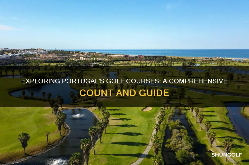 how many golf course in portugal