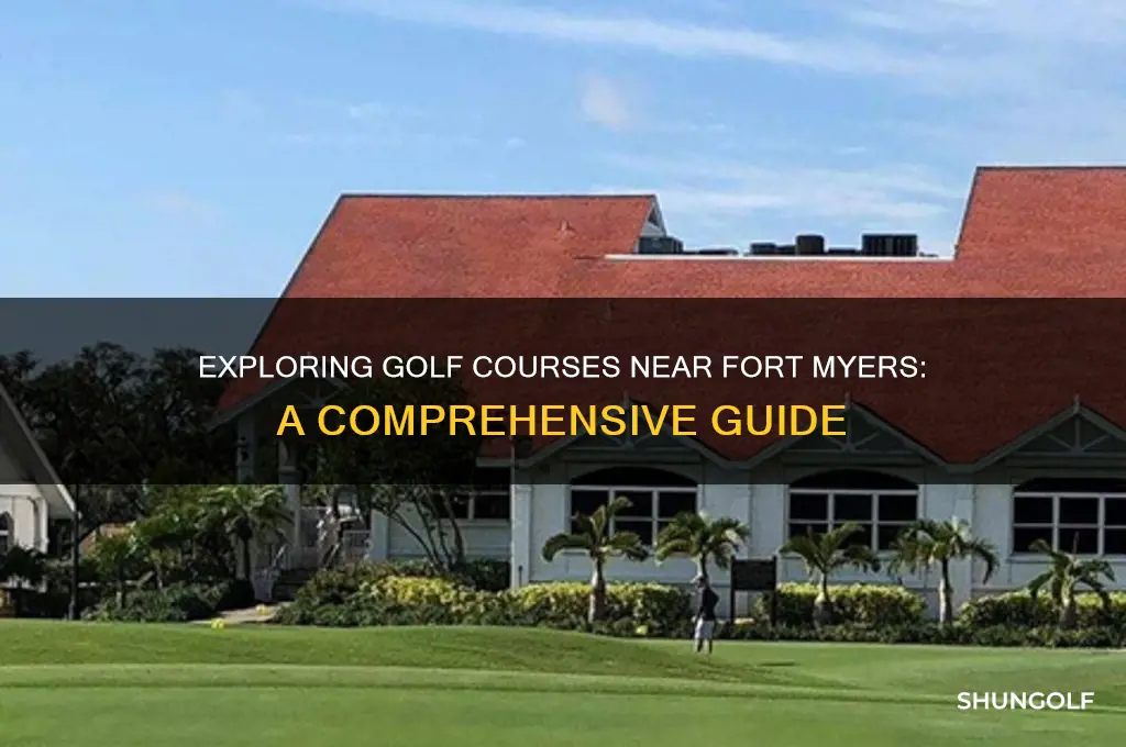how many golf course newar fort meyers