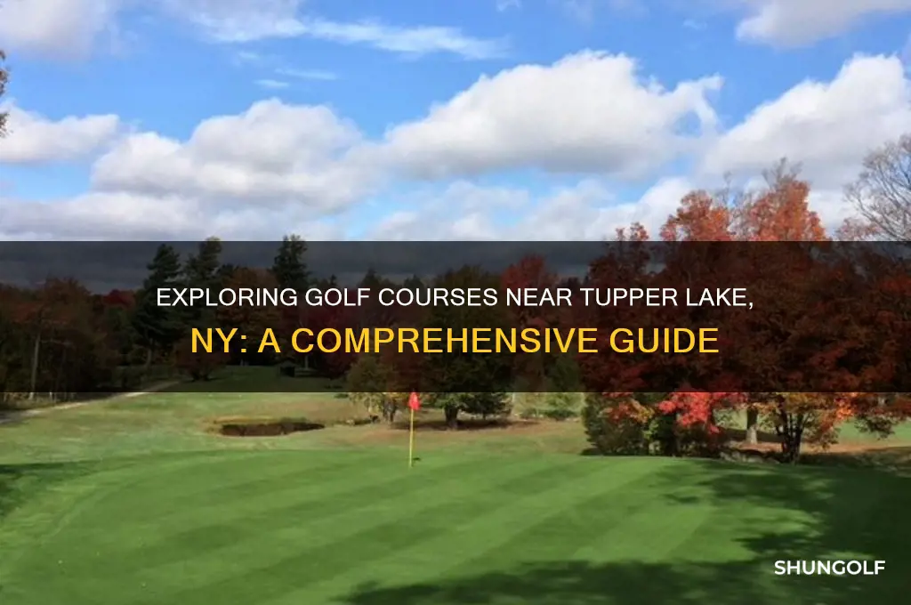 how many golf course tupper lake ny