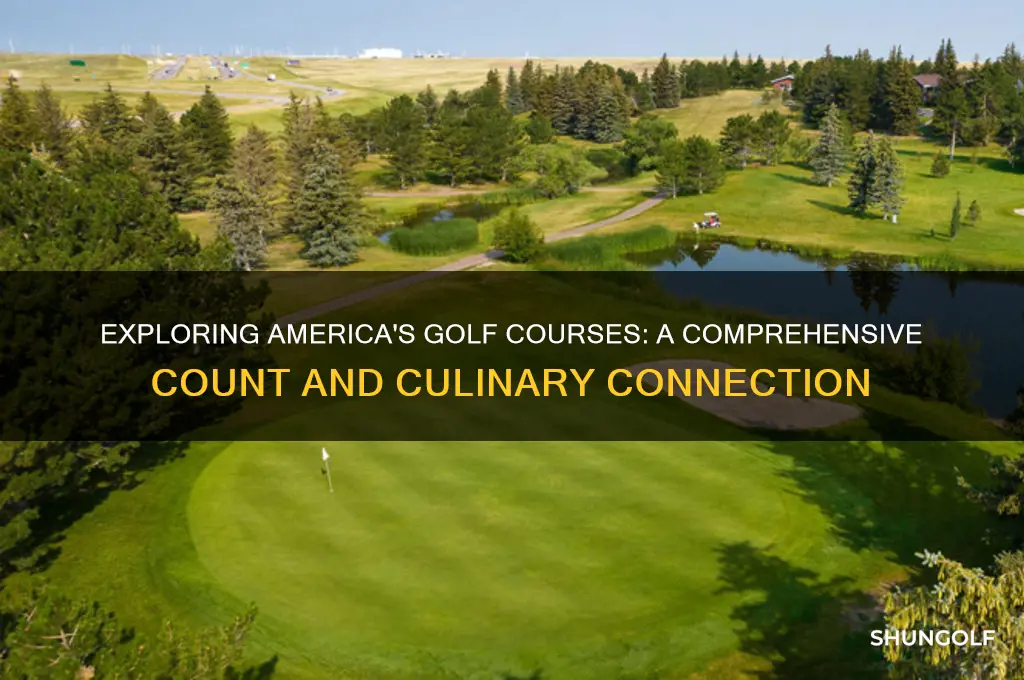 how many golf courses are in america meal