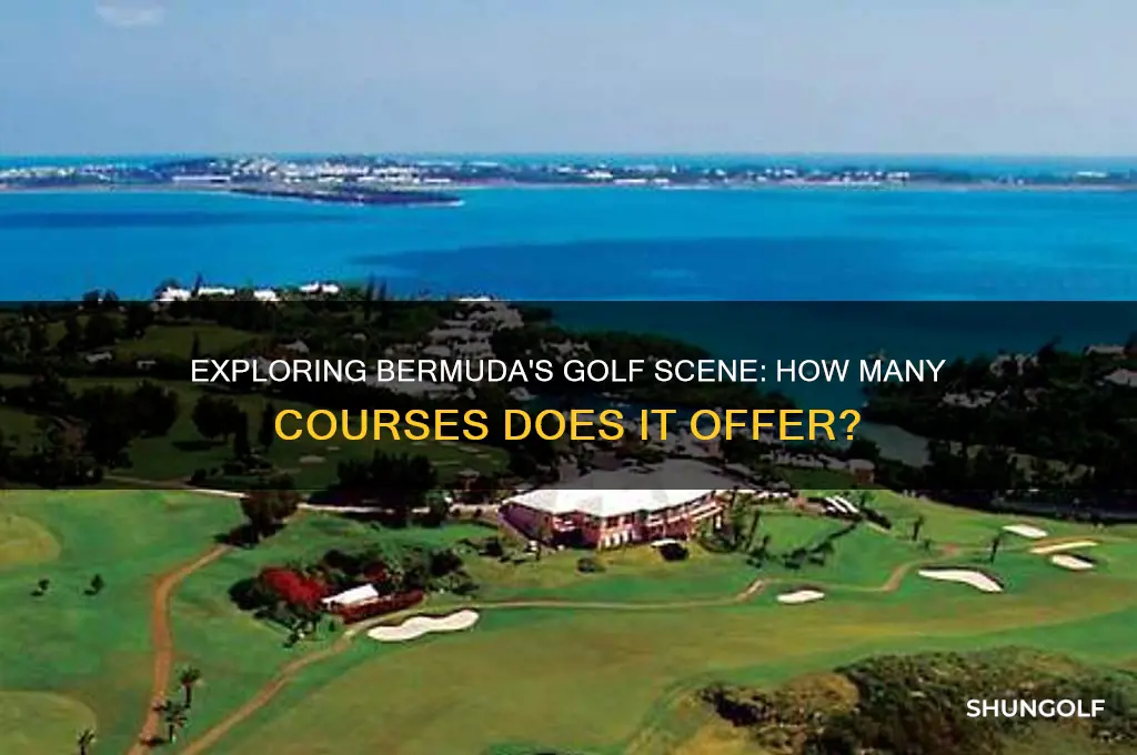 how many golf courses are in bermuda