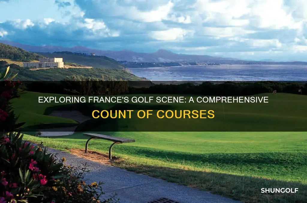 how many golf courses are in france