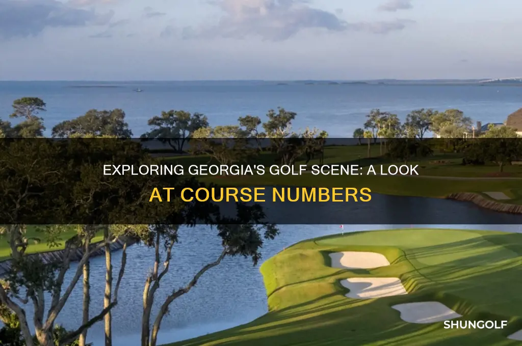 how many golf courses are in georgia