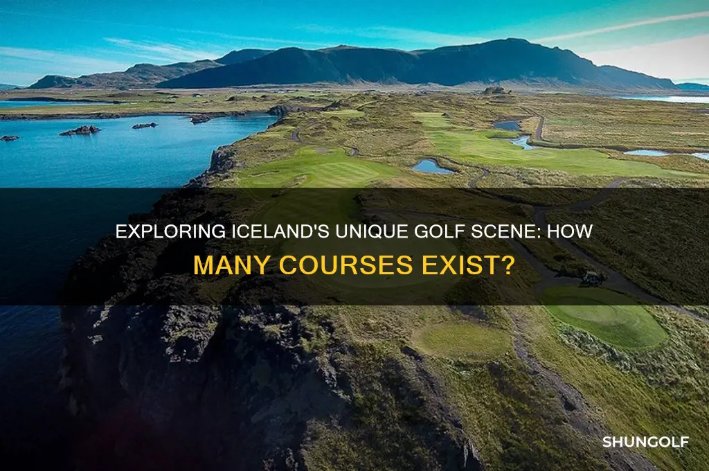 how many golf courses are in iceland