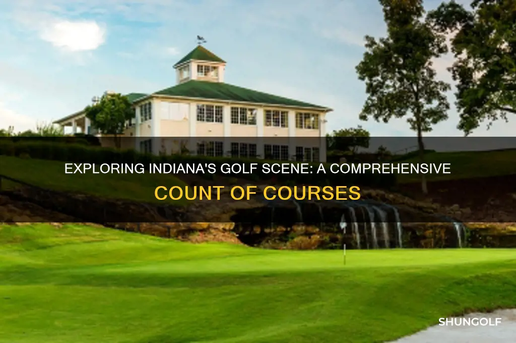 how many golf courses are in indiana