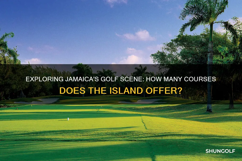 how many golf courses are in jamaica
