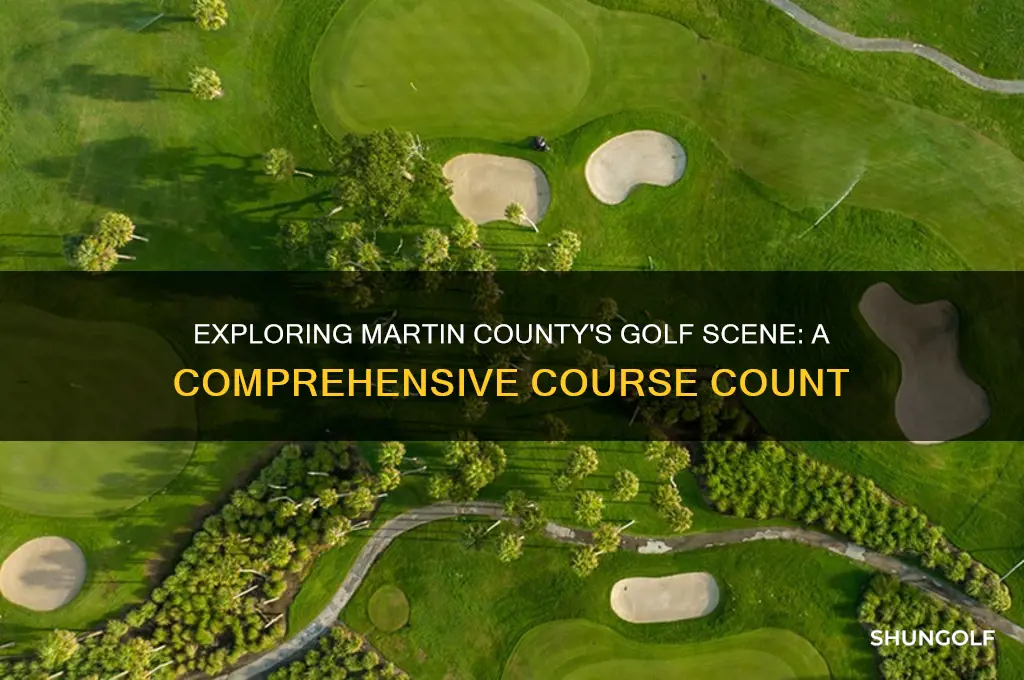 how many golf courses are in martin county