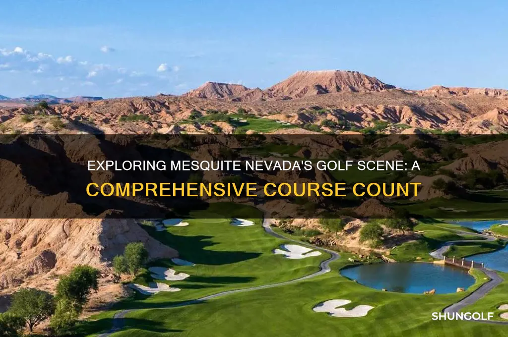 how many golf courses are in mesquite nevada