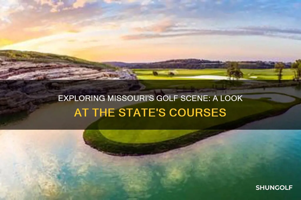 how many golf courses are in misouri