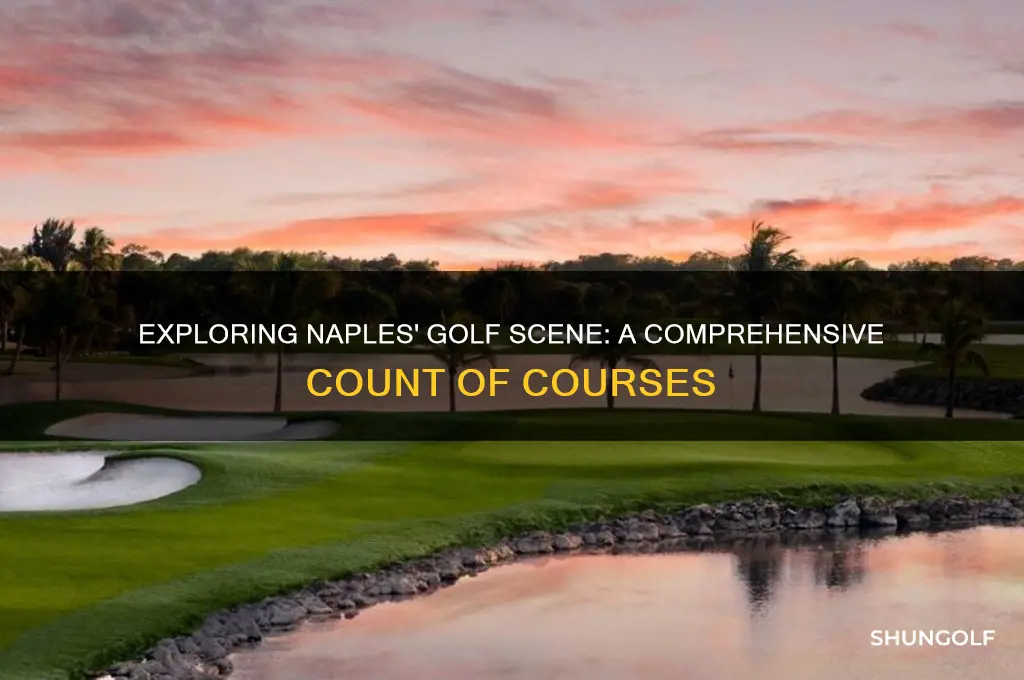 how many golf courses are in naples