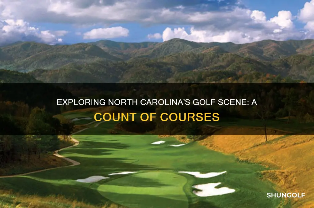 how many golf courses are in nc