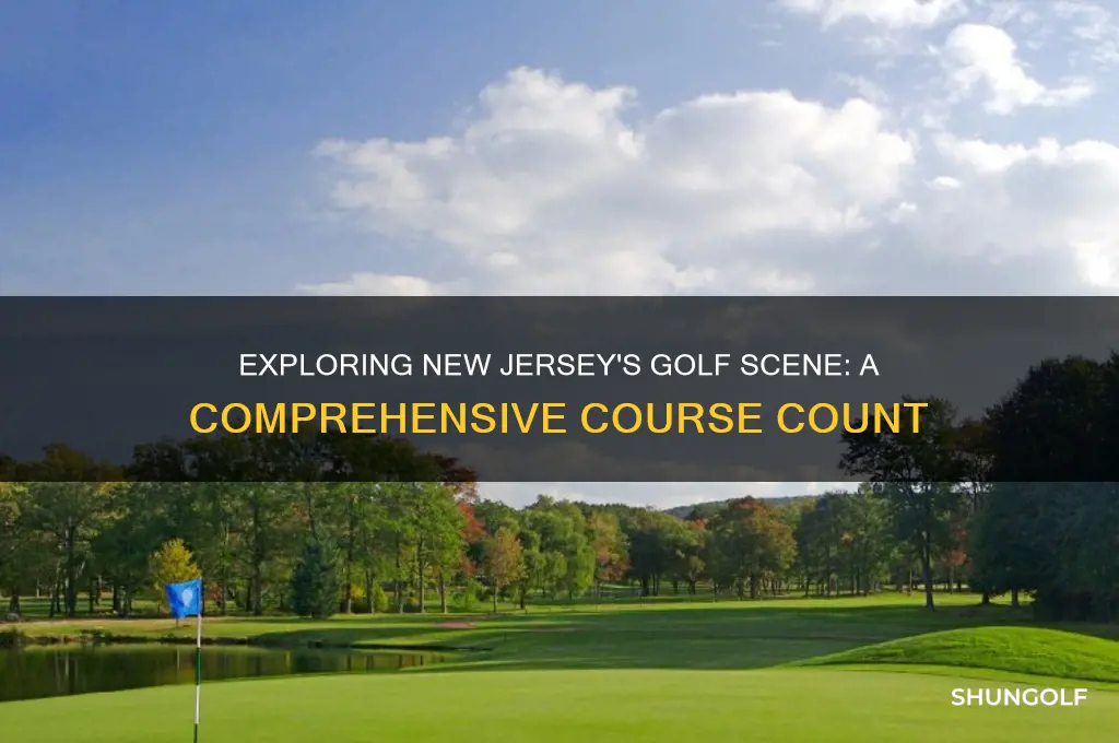 how many golf courses are in new jersey