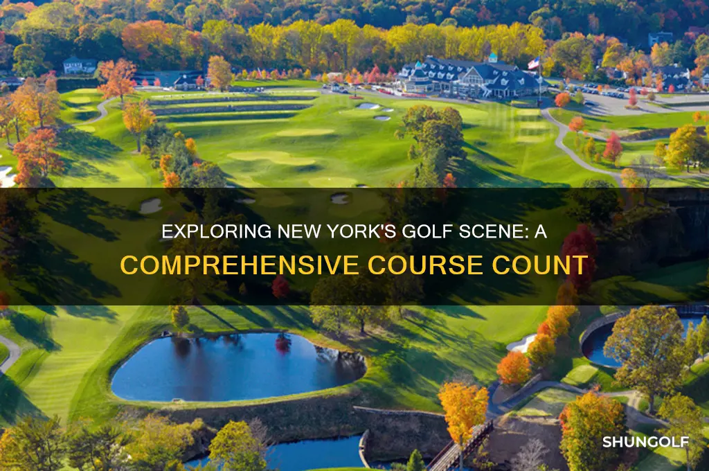how many golf courses are in new york