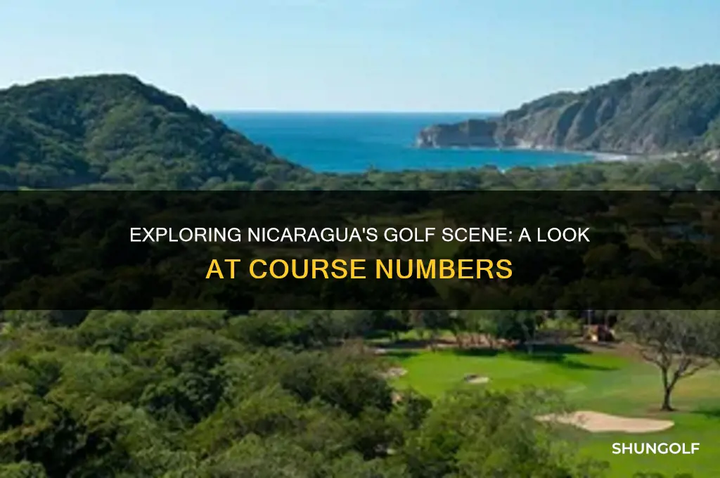 how many golf courses are in nicaragua