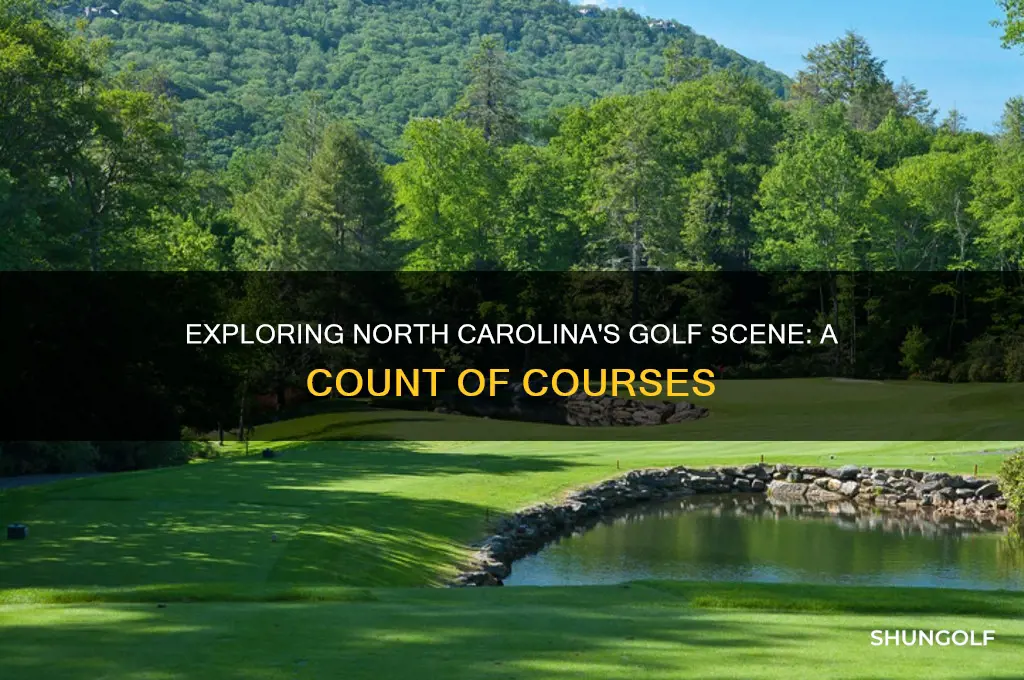 how many golf courses are in north carolina