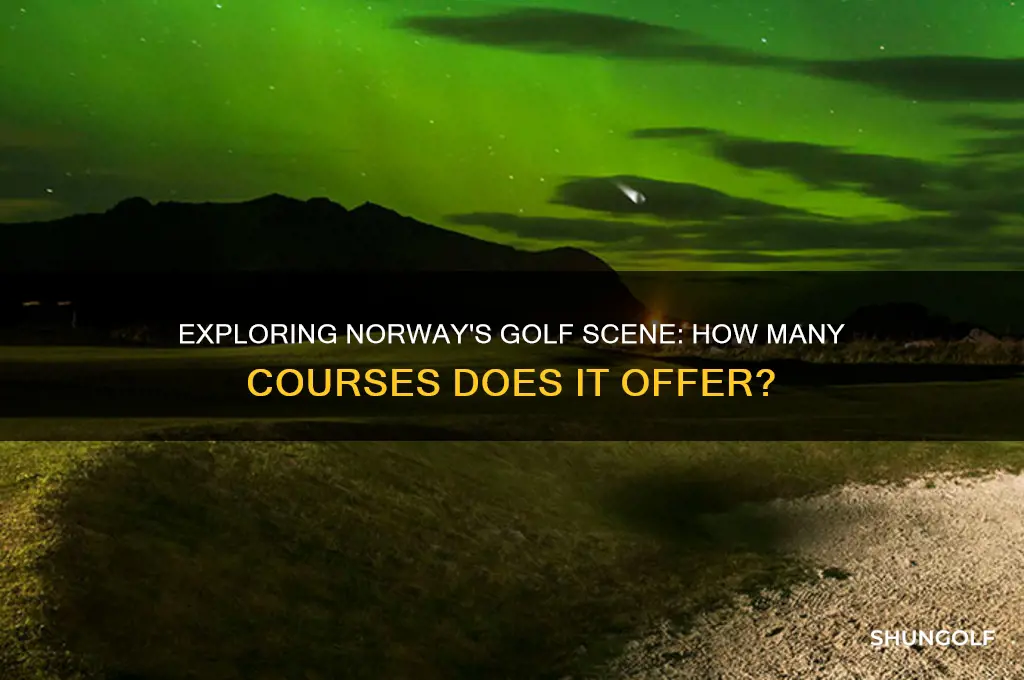 how many golf courses are in norway
