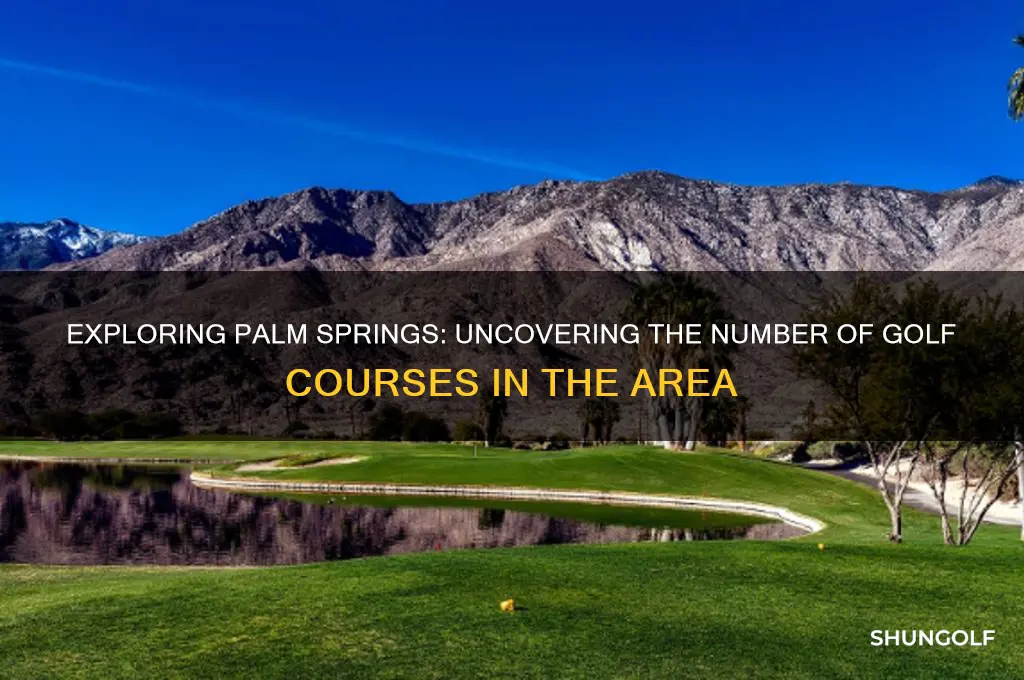how many golf courses are in palm springs