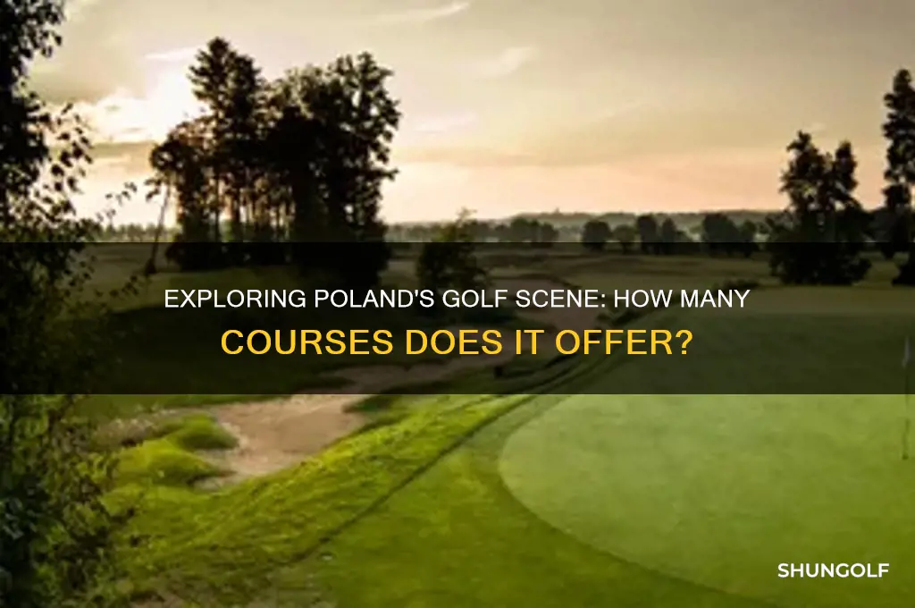 how many golf courses are in poland