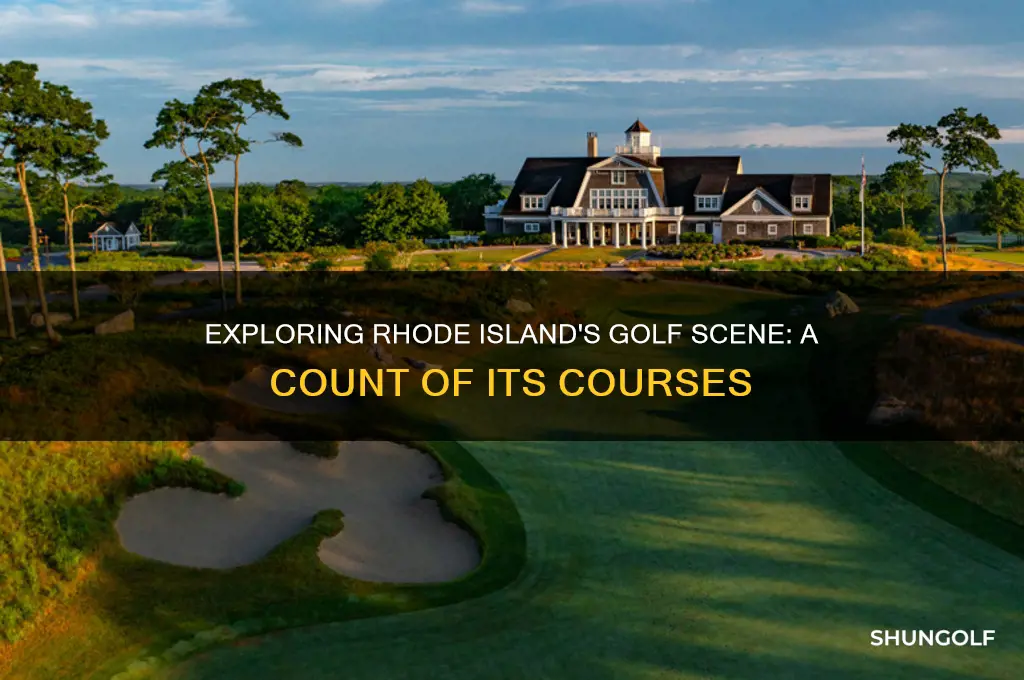 how many golf courses are in rhode island