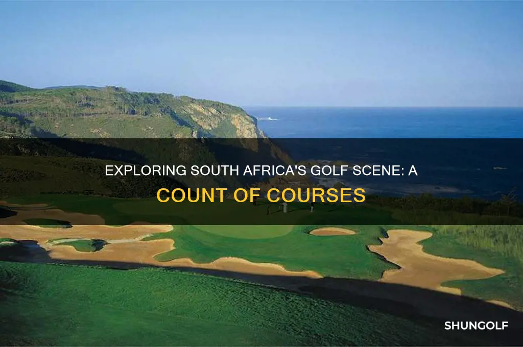 how many golf courses are in south africa
