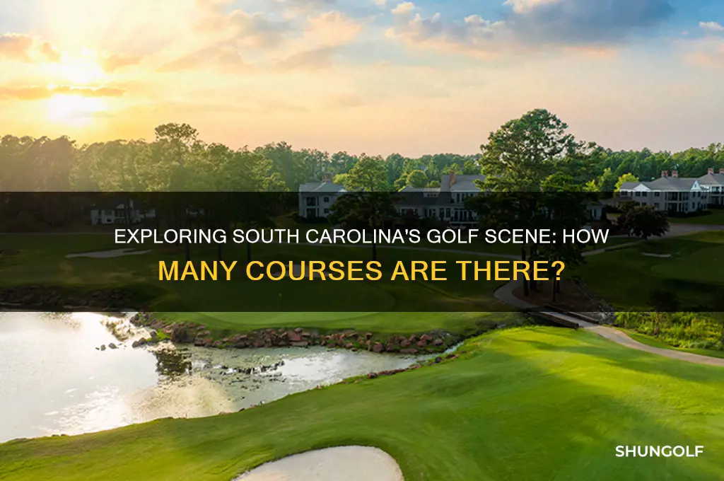 how many golf courses are in south carolina