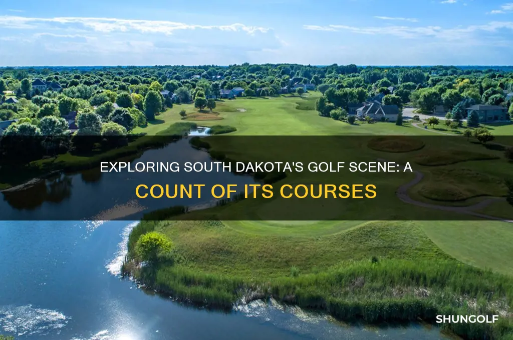 how many golf courses are in south dakota