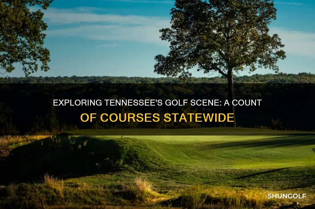 how many golf courses are in tennessee