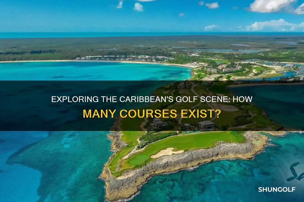 how many golf courses are in the caribbean