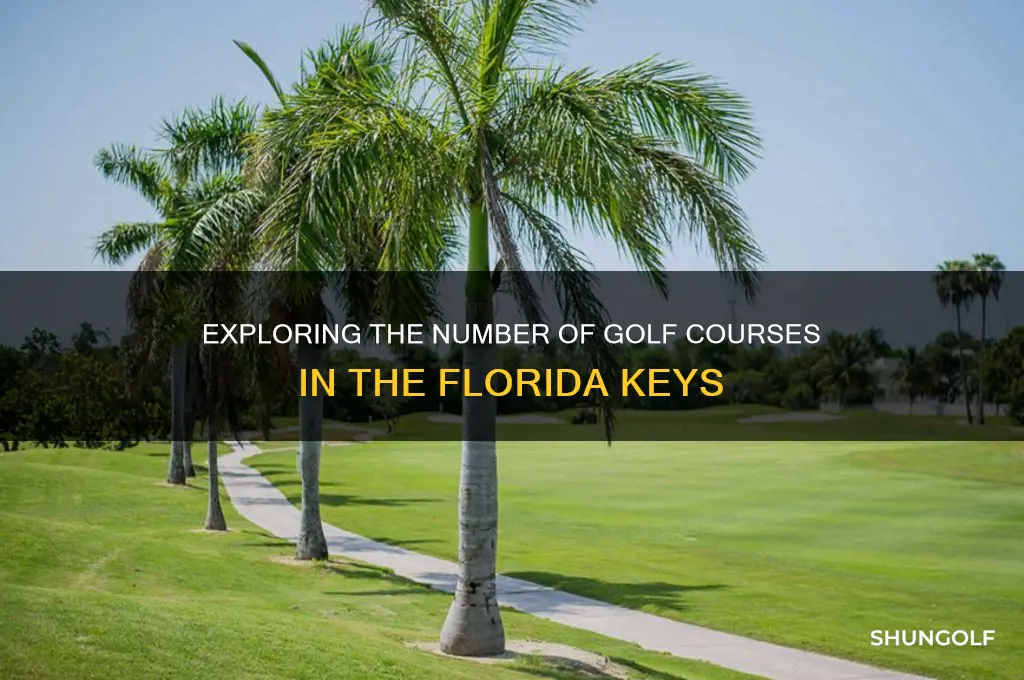 how many golf courses are in the florida keys