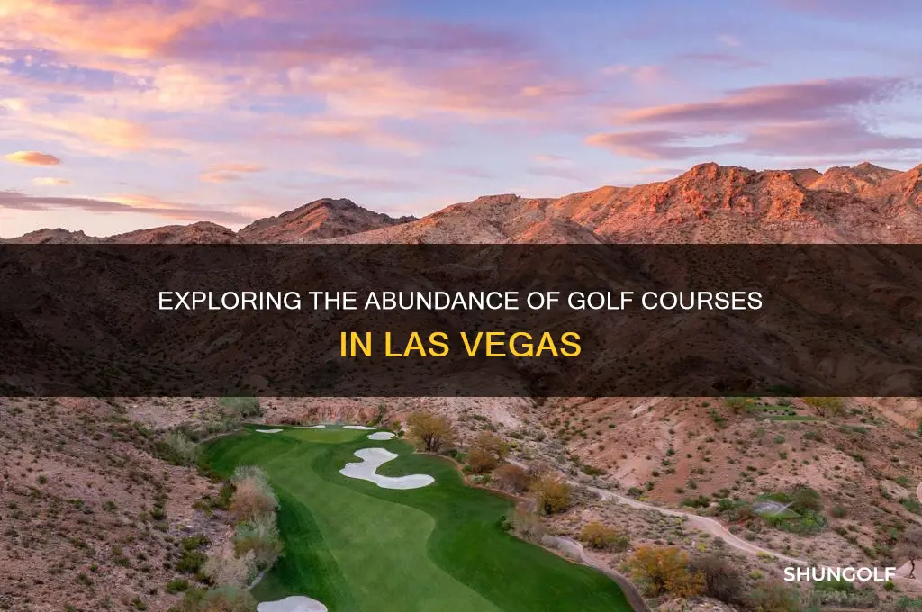 how many golf courses are in vegas